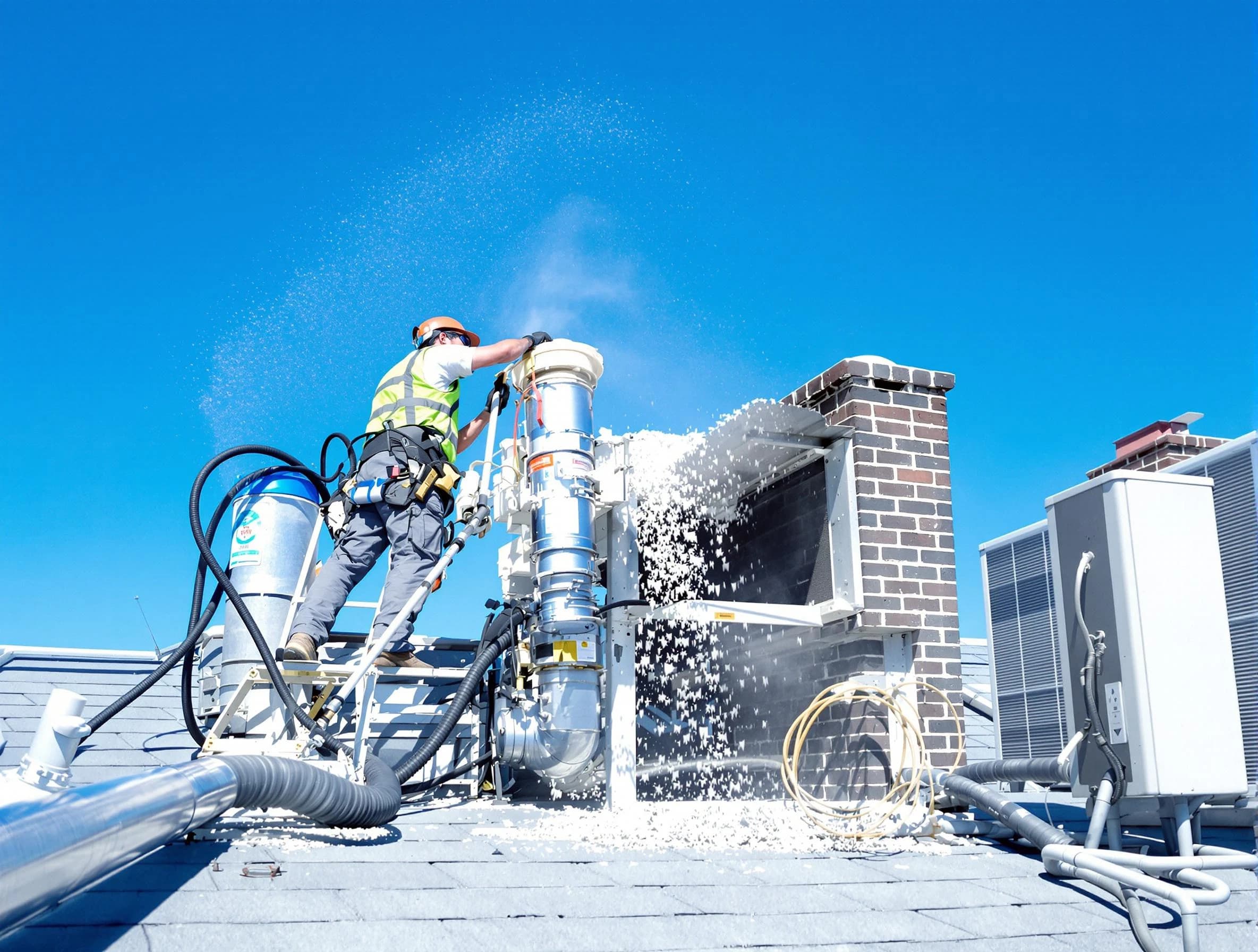 Expert roof dryer vent cleaning by Moore Dryer Vent Cleaning in Moore
