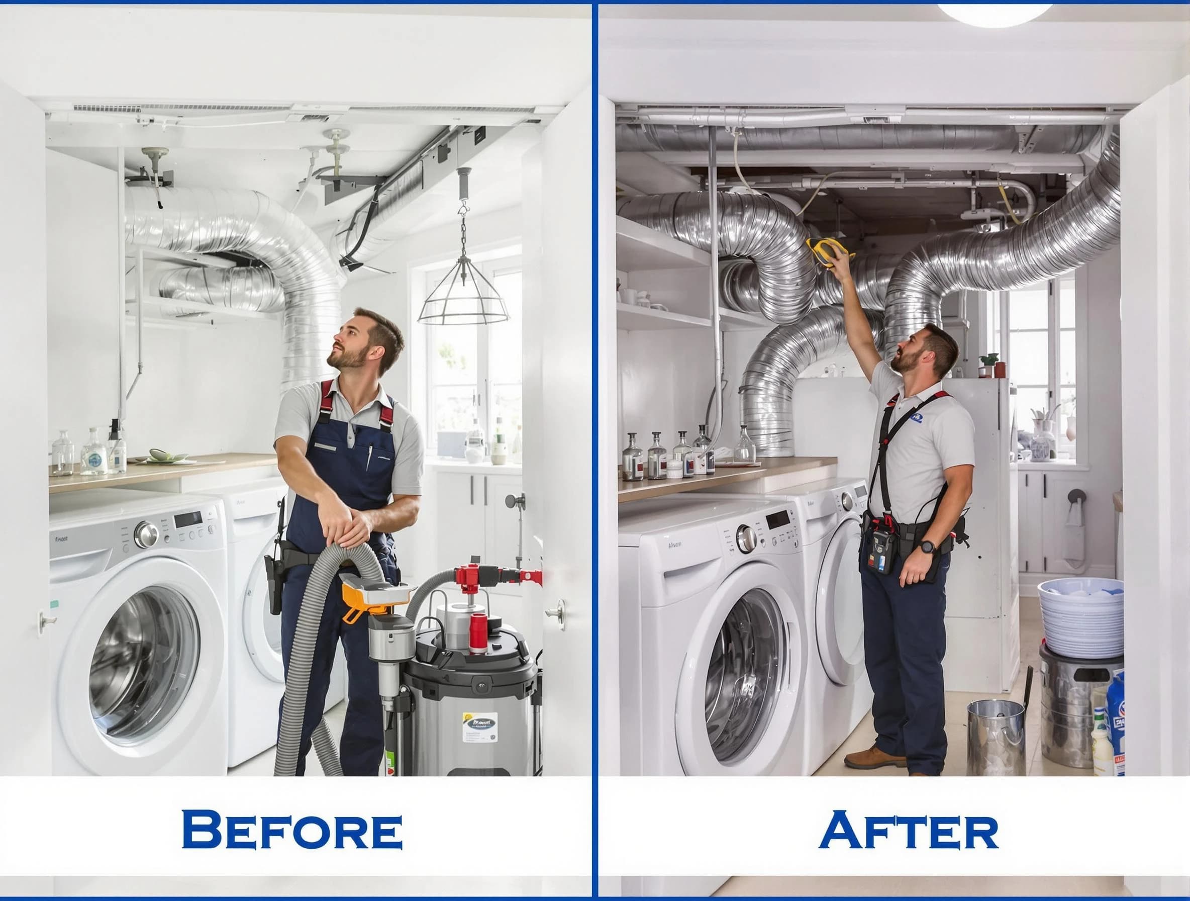 Expert gas dryer vent cleaning by Moore Dryer Vent Cleaning in Moore