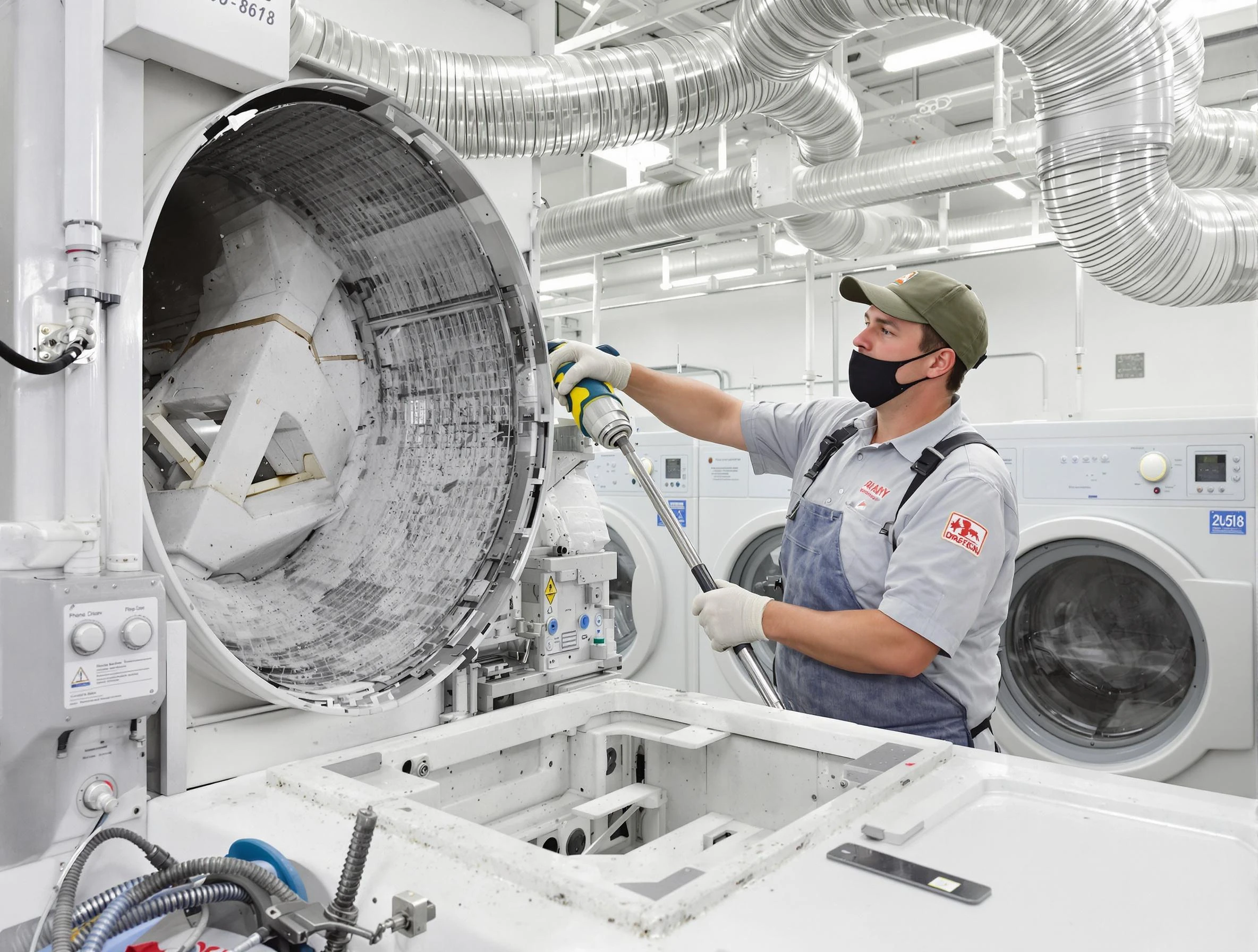 Commercial Dryer Vent Cleaning in Moore
