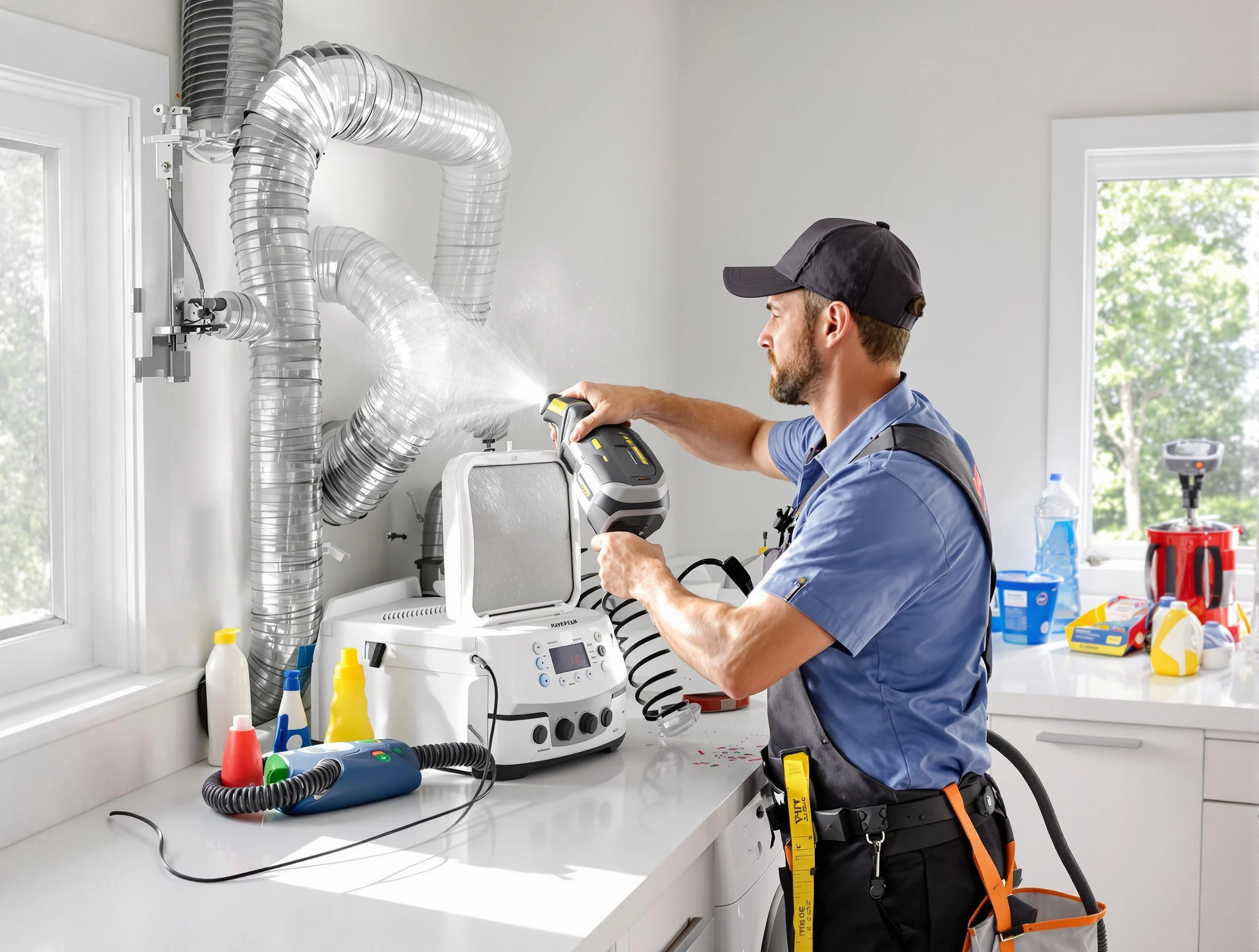 Residential Dryer Vent Cleaning in Moore